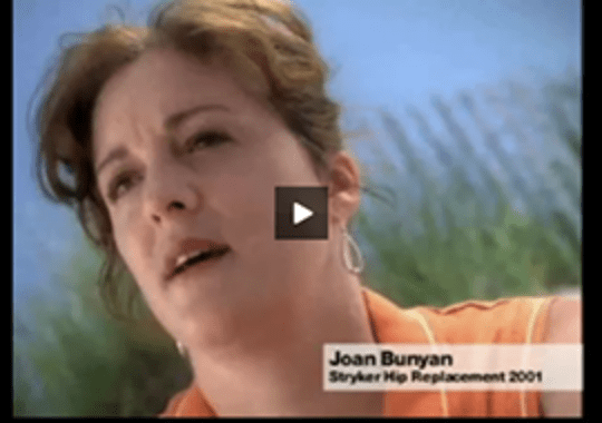 Joan Bunyan Discusses Her Hip Replacement Surgery