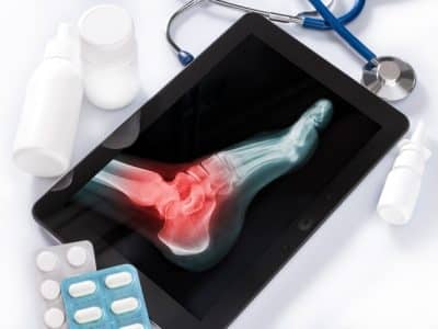 X-Ray Image of an Ankle