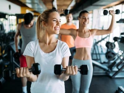 women working out