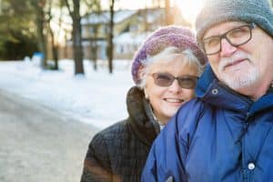 Avoid falling in winter