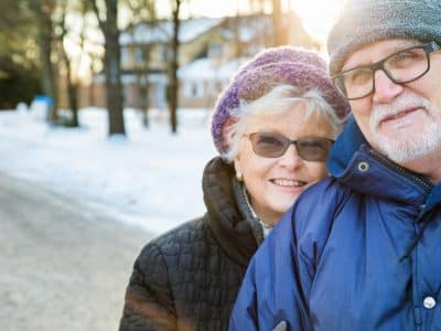 Avoid falling in winter