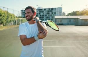 man tennis